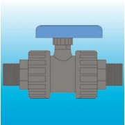 U-PVC KÜRESEL SU VANASI 3/4 (DIŞTAN DİŞLİ)